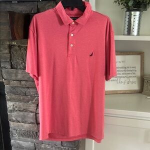 Nautica Men's Coral Polo Shirt